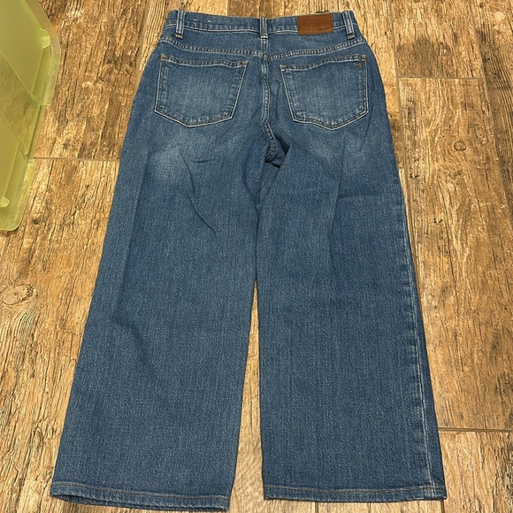 Madewell slim wide leg crop jeans size 27 - Picture 6 of 6